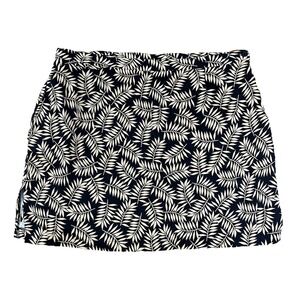 Allyson Whitmore Golf Size 20W Black Tan Fern Skort Stretch Outdoor Athletic
